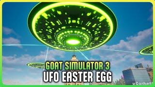 GOAT SIMULATOR 3 - How to Unlock the Alien UFO (Flyable Spaceship)