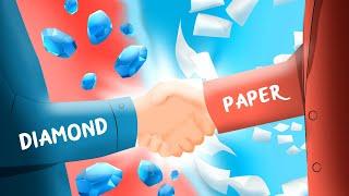 Paper Hands vs Diamond Hands: Crypto Slang Explained (ANIMATED)