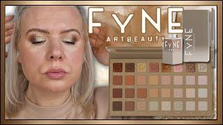 TESTING FYNE ART BEAUTY MAKEUP | Clare Walch