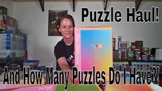 Huge Puzzle Haul with a Couple of Big Surprises! AND how many puzzles do I have?