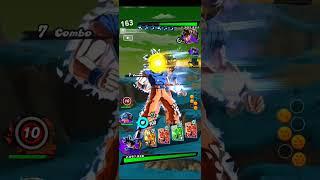 Ui Goku dodge (sorry if i was late) #ultrainstinct #dragonballlegends(SOUND BY FALLENBROS