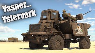 БЫСТРЫЙ ОБЗОР YSTERVARK ТРАКТОР | War Thunder Дрожь Земли