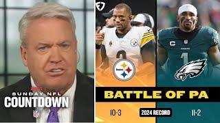 NFL Countdown | "Steelers are Playoff team" - Rex Ryan: Russell Wilson can end Eagles' 9-game run