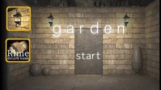 Garden : Room Escape Game walkthrough FULL..