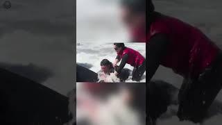 Humans Rescue Stranded Killer Whale — Its Emotional Goodbye Will Melt Your Heart