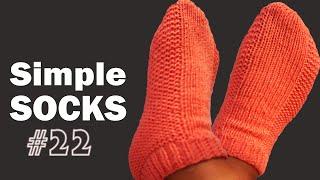 How to Knit Socks with Two Straight Needles | Moja Bunne Tarika Nepali Ma | Knit Socks | Socks 22