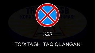 3.27. TO'XTASH TAQIQLANGAN. ТЎХТАШ ТАҚИҚЛАНГАН.