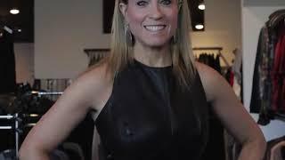 How to Style a Leather Dress