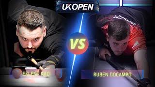 EKLENT KACI VS RUBEN DOCAMPO | 2025 UK OPEN POOL CHAMPIONSHIP #9ballpool #highlights