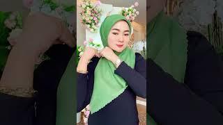 Kamu tambah anggun kalau pakek hijab model gini #hijabstyle #tutorialhijabmudah