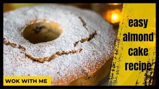 ALMOND CAKE RECIPE that is so easy to make 