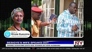 Winnie Byanyima says she stands by her husband