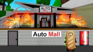 J'AI CONSTRUIT UN BUNKER SECRET DANS LE NOUVEAU AUTO MALL SUR BROOKHAVEN ROBLOX