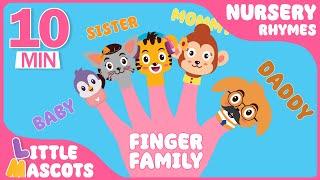 Finger Family + Old MacDonald + more Little Mascots Nursery Rhymes & Kids Songs