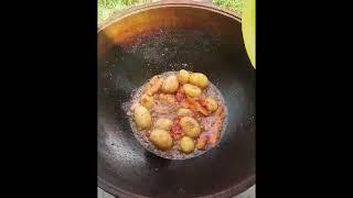 Голубцы в казане очень вкусно   получается