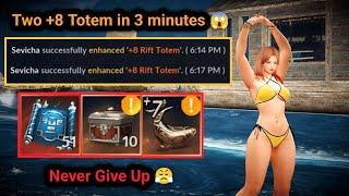 Enhance +8 Totem with 51 Okiara Blessings & 11 +7 Totem | RNG Test Part 18 | Black Desert Mobile