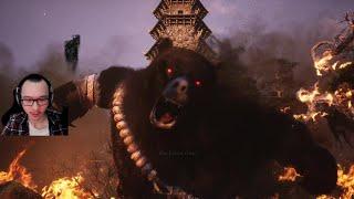 Black Bear Guai - My Full Fight Black Myth: Wukong - My Reaction