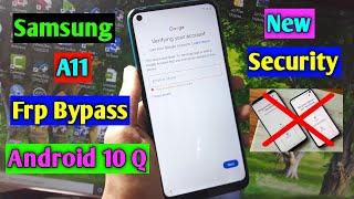 Samsung A11 Frp Bypass/Google Account Unlock Android 10 Q | Samsung A11 Frp Unlock New Security 2021