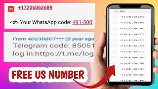 5 website/ App to get free US Number for Whatsapp & telegram verification/free us number