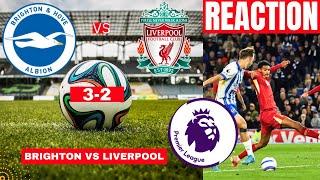 Brighton vs Liverpool 3-2 Live Stream Premier League EPL Football Match Score Commentary Highlight
