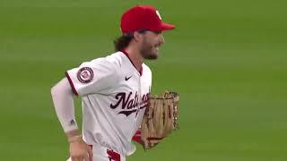 Nationals’ Dylan Crews Makes Incredible Sliding Catch on the Warning Track