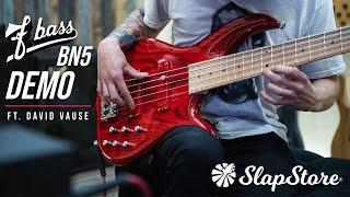 DEMO: F Bass BN5 Transparent Red (Ft. David Vause)