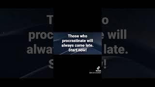 Start your idea or vision now. Later might be late. Min Elijah Anthony #trendingshorts #motivation