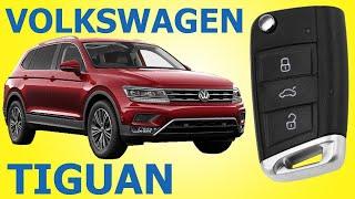 Фольксваген Тигуан  изготовление дубликата чип ключа зажигания в Минске Volkswagen Tiguan remote key