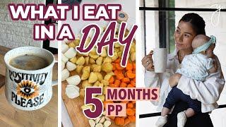 What I Eat in a Day Postpartum I simple and nutritious recipes!