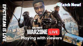 PLAYING WARZONE WITH VIEWERS-JOIN DIDDY SQUADU__PULL UP