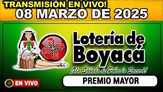 Resultado LOTERIA DE BOYACA del SÁBADO 08 de Marzo 2025.