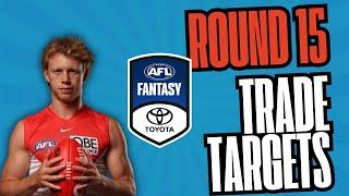 AFL Fantasy 2025 Trade Targets | Round 15