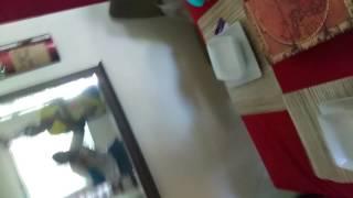 Sister twerk like crazy at little bro