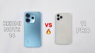 Redmi Note 14 vs iPhone 11 Pro Speed Test Comparison