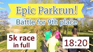 Epic 5K Race - Fast Virtual Run For Treadmill - Running Sub 20 Minute 5K At Parkrun