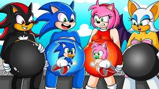 Brewing Cute Pregnant Factory & Cute Baby Factory - Sonic The Hedgehog 3 Animation