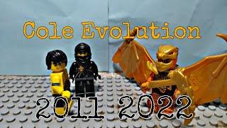 Cole Evolution 2011 - 2022 | Lego Ninjago stop motion