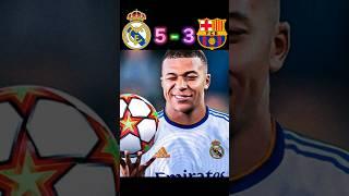 Real Madrid VS Barcelona (Mbappe) 2024   #YTSPORT #Shorts