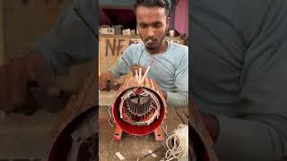 0.5HP Single Phase Motor Winding | Part-3 |0.5HP Motor Repairing |#viral |#shorts |#nfelectronics
