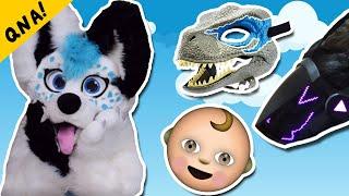 Dino masks, young furs and the best protogens EVER?? - Fursuit QnA