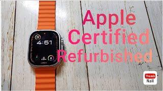 Apple Watch Ultra 2 Certified Refurbished Unboxing