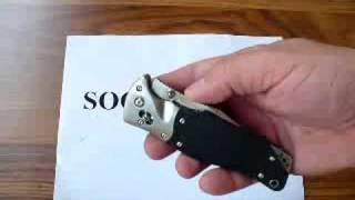 SOG Tomcat 3.0 Knife S95 Demonstration