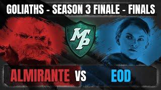 Halo Wars 2: EOD vs Almirante - Meta Plays Goliaths Tournament - Finals