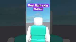 Best Light Skin Stare? #roblox #gaming #robloxgamer #game#funny#lightskinstare#sincity
