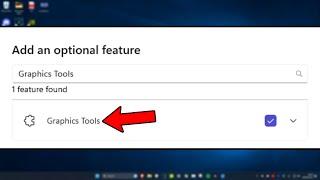 How To Install DirectX Graphics Tools in Windows 11