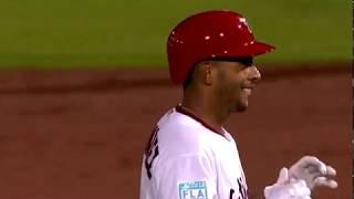 Adrian Sanchez walk-off double in 9th