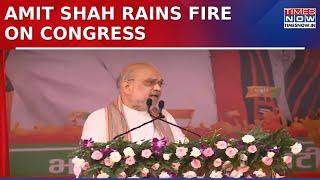 Amit Shah Alleges Rahul Gandhi, Congress Plan to End OBC, SC, ST Reservations at Ambala Rally