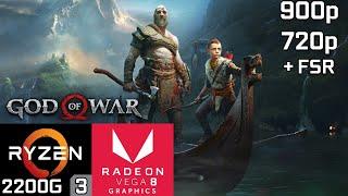 God of War - Ryzen 3 2200G Vega 8 & 16GB RAM - 8GB RAM