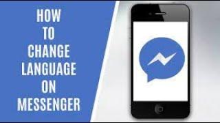 How To Change Language In Messenger On iPhone