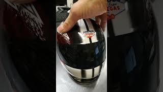 Miniature motorcycle helmet piggy bank Motorhelmets, Fullerton CA #shorts motorcycle gear Center